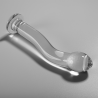 NEBULA SERIES BY IBIZA - MODELO 18 DILDO CRISTAL BOROSILICATO ROSA 18.5 CM -O- 3.5 CM