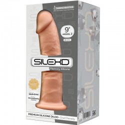 SILEXD - MODELO 2 PENE REALISTICO SILICONA PREMIUM SILEXPAN 23 CM