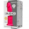 SILEXD - MODELO 2 PENE REALISTICO SILICONA PREMIUM SILEXPAN FUCSIA 19 CM