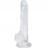 ALIVE - LUSTY PENE REALISTICO TRANSPARENTE 18 CM