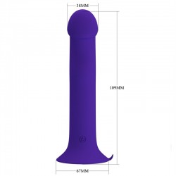 PRETTY LOVE - MURRAY YOUTH DILDO VIBRADOR  RECARGABLE VIOLETA