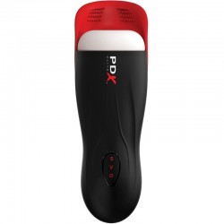 PDX ELITE - MASTURBADOR STROKER FAP-O-MATIC PRO CON BASE PARA TESTICULOS