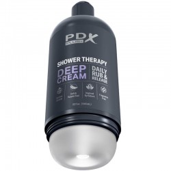 PDX PLUS - MASTURBADOR STROKER DISEÑO DISCRETO DE BOTE CHAMPU DEEP CREAM