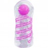 PRETTY LOVE - MASTURBADOR MASCULINO FANTASY ESPIRAL INTERNA Y BOLAS TRANSPARENTE