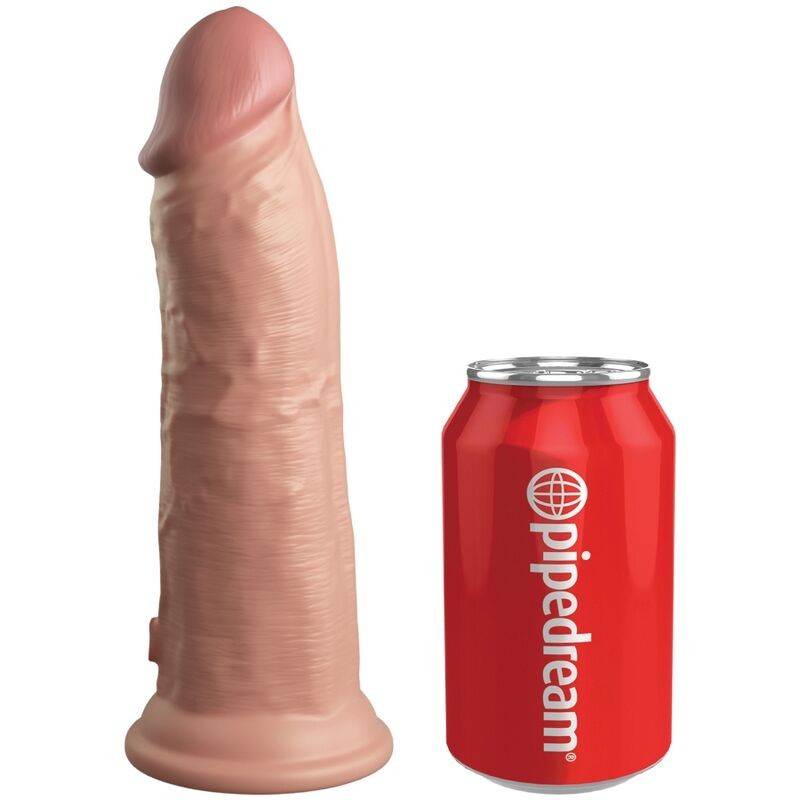 KING COCK - ELITE DILDO REALISTICO VIBRADOR  SILICONA 20.3 CM