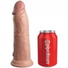 KING COCK - ELITE DILDO REALISTICO VIBRADOR  SILICONA 20.3 CM