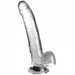 KING COCK - CLEAR DILDO CON...