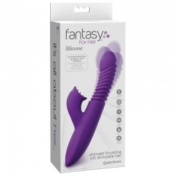 FANTASY FOR HER - ESTIMULADOR CLITORIS CON FUNCION CALOR OSCILACION Y VIBRACION VIOLETA