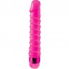 CLASSIX - MASAJEADOR VIBRADOR CANDY TWIRL 16.5 CM ROSA