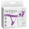 FANTASY FOR HER - ARNES MARIPOSA VIBRADOR, RECARGABLE  CONTROL REMOTO VIOLETA