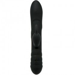 ADRIEN LASTIC - TWISTER MASAJEADOR VIBRADOR Y ROTADOR RABBIT NEGRO