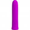 PRETTY LOVE - CURTIS MINI VIBRADOR SUPER POWER 12 VIBRACIONES SILICONA VIOLETA