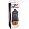 PDX PLUS - MASTURBADOR STROKER DISEÑO DISCRETO DE BOTE CHAMPU SOOTHING SCRUB CARAMELO