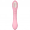 FEMINTIMATE - DAISY MASSAGER SUCCIONADOR Y VIBRADOR ROSA