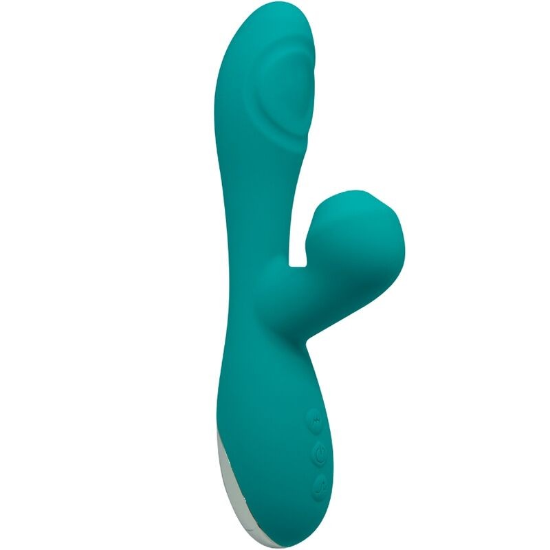 ALIVE - CARIBBEAN SHINE VIBRADOR  SUCCIONADOR AZUL