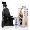 FLESHLIGHT - MIA MALKOVA VAGINA LVL UP + UNIVERSAL LAUNCH + LUBRICANTE AQUA QUALITY 50 ML