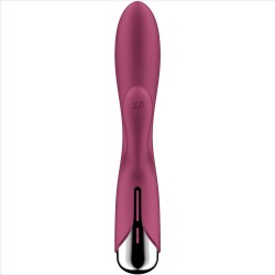 SATISFYER - SPINNING RABBIT 1 ESTIMULACION CLITORIS Y PUNTO G ROJO