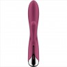 SATISFYER - SPINNING RABBIT 1 ESTIMULACION CLITORIS Y PUNTO G ROJO