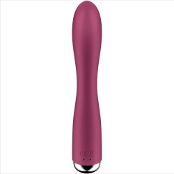 SATISFYER - SPINNING RABBIT 1 ESTIMULACION CLITORIS Y PUNTO G ROJO