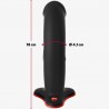 FUN FACTORY - THE BOSS DILDO REALISTICO NEGRO