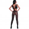 LIVCO CORSETTI FASHION - BODYSTOCKING TUBIANA NEGRO TALLA ÚNICA