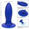 CALEXOTICS - ADMIRAL TORPEDO PLUG ANAL VIBRADOR AZUL