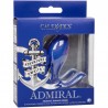 CALEXOTICS - ADMIRAL RIMMING ESTIMULADOR  VIBRADOR PROSTATA AZUL