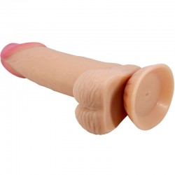 PRETTY LOVE - SLIDING SKIN SERIES DILDO REALÍSTICO CON VENTOSA PIEL DESLIZANTE 19.4 CM