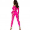 CHILIROSE - CR 4632 TOP  PANTALON FUCSIA S/L