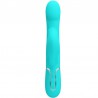 PRETTY LOVE - VIBRADOR RABBIT PERLAS VERDE AGUA