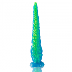 EPIC - SCYLLA DILDO TENTÁCULO FINO FLUORESCENTE TAMAÑO GRANDE