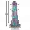 EPIC - BASILISK DILDO DOBLE PLACER ESCAMOSO TAMAÑO GRANDE