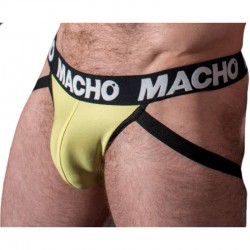 MACHO - MX25A JOCK AMARILLO LYCRA S