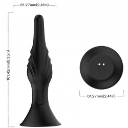 ARMONY - VIBRADOR  PLUG ANAL CONTROL REMOTO NEGRO