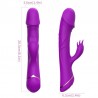 ARMONY - DILDO VIBRADOR RABBIT SILICONA VIOLETA