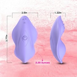 ARMONY - WHISPER PANTIES VIBRADOR CONTROL REMOTO VIOLETA