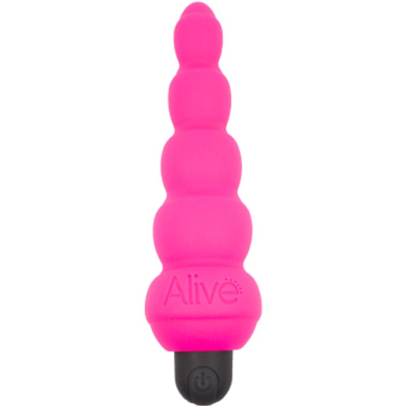 ALIVE - LANCE PRO ESTIMULADOR  VIBRADOR ANAL ROSA