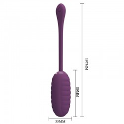 PRETTY LOVE - CASPER HUEVO VIBRADOR RECARGABLE MORADO