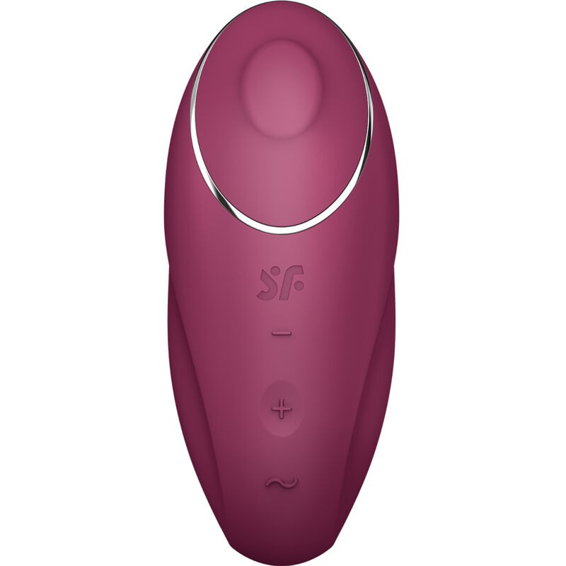 SATISFYER - TAP  CLIMAX 1 VIBRADOR LAY-ON ROJO