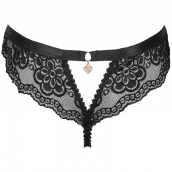 LIVCO CORSETTI FASHION - OKSURIN PANTY CON APERTURA NEGRO