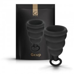 G-VIBE - GCUP COPA MENSTRUAL NEGRA