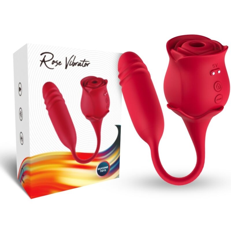 ARMONY - ROSEKNIGTH SUCCIONADOR CLITORIS  VIBRADOR ROJO