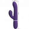 PRETTY LOVE - VIBRADOR PUNTO G MULTIFUNCIÓN MORADO