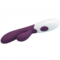 PRETTY LOVE - ALVIS VIBRADOR RABBIT  PUNTO G MORADO