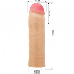 PRETTY LOVE - CHANE FUNDA DE PENE EXTENSORA NATURAL