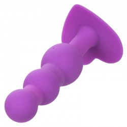 CALEXOTICS - FIRST TIME PLUG ANAL CON TRIPLE CUENCAS 10 VIBRACIONES VIOLETA