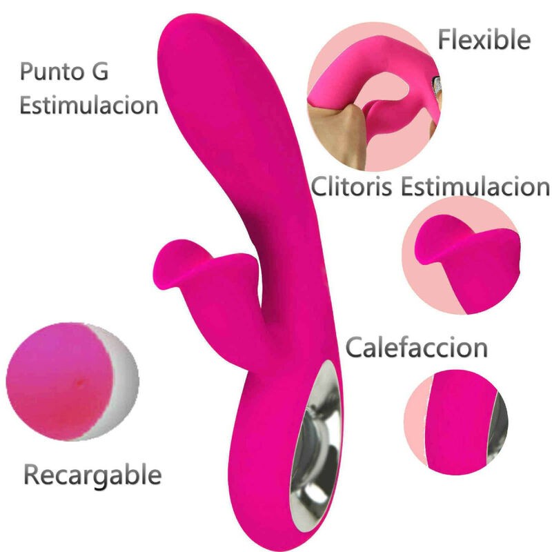 ARMONY - DARO VIBRADOR  ESTIMULADOR PULL RING FUCSIA