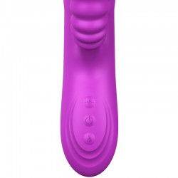 ARMONY - ANGELIA VIBRADOR MULTIFUNCION DOBLE LENGUA EFECTO CALOR VIOLETA