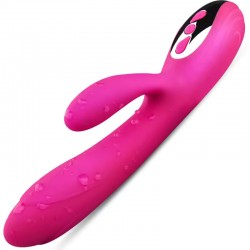 ARMONY - VIBRADOR  ESTIMULADOR FLEXIBLE EFECTO CALOR FUCSIA