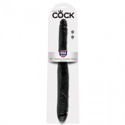 KING COCK DILDO DOBLE NEGRO 40.6 CM